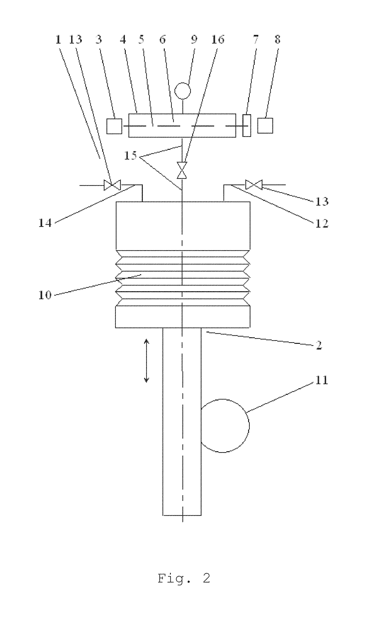 Method and system for gas concentration measurement of gas dissolved in liquids