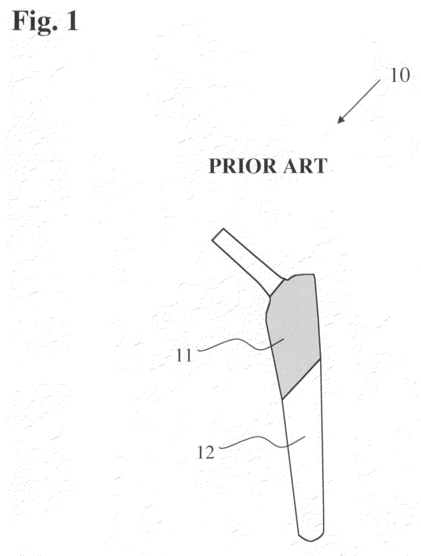 Bone-compliant femoral stem