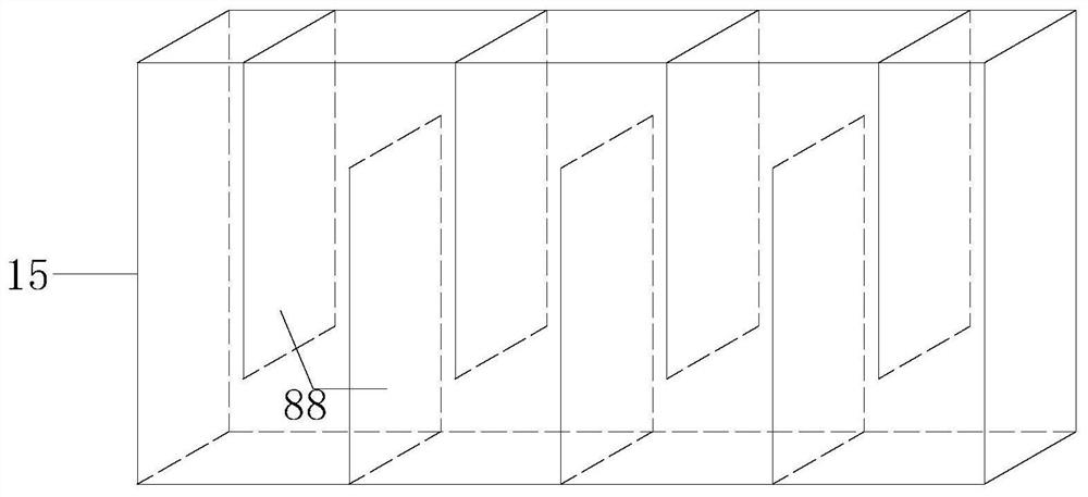 Inert atmosphere cooling device for roasting battery material and application method thereof