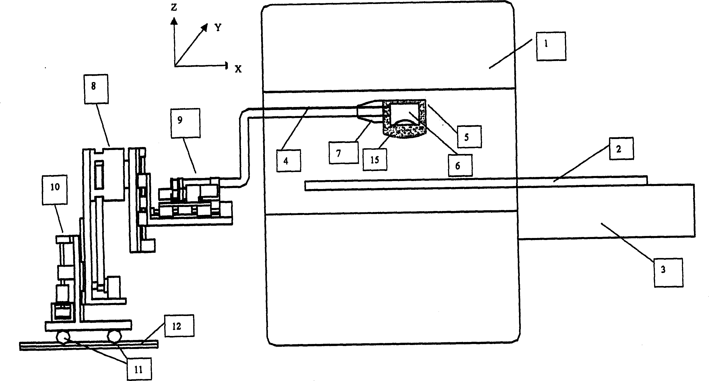 MRI guiding high intensity focusing ultrasonic therapeutic system