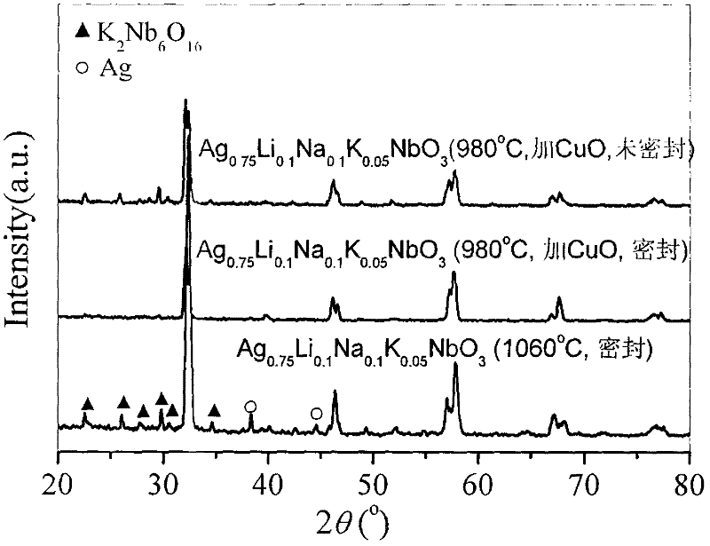 Silver niobate-based lead-free piezoelectric ceramic and preparation method thereof