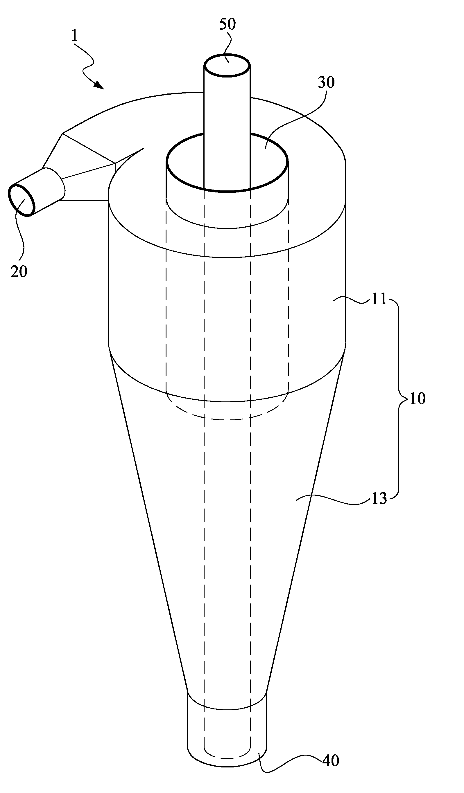 Hydrocyclone separator