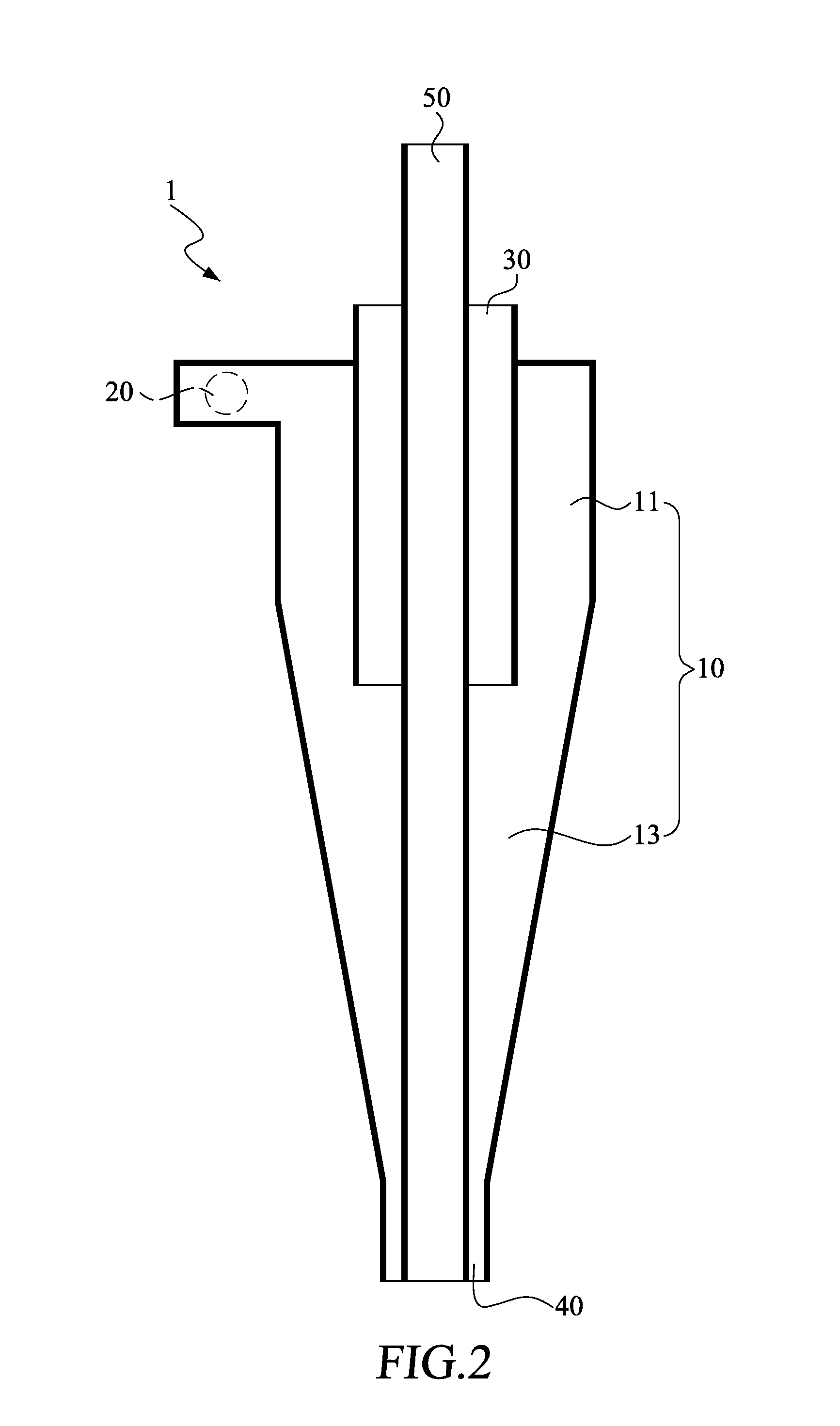 Hydrocyclone separator