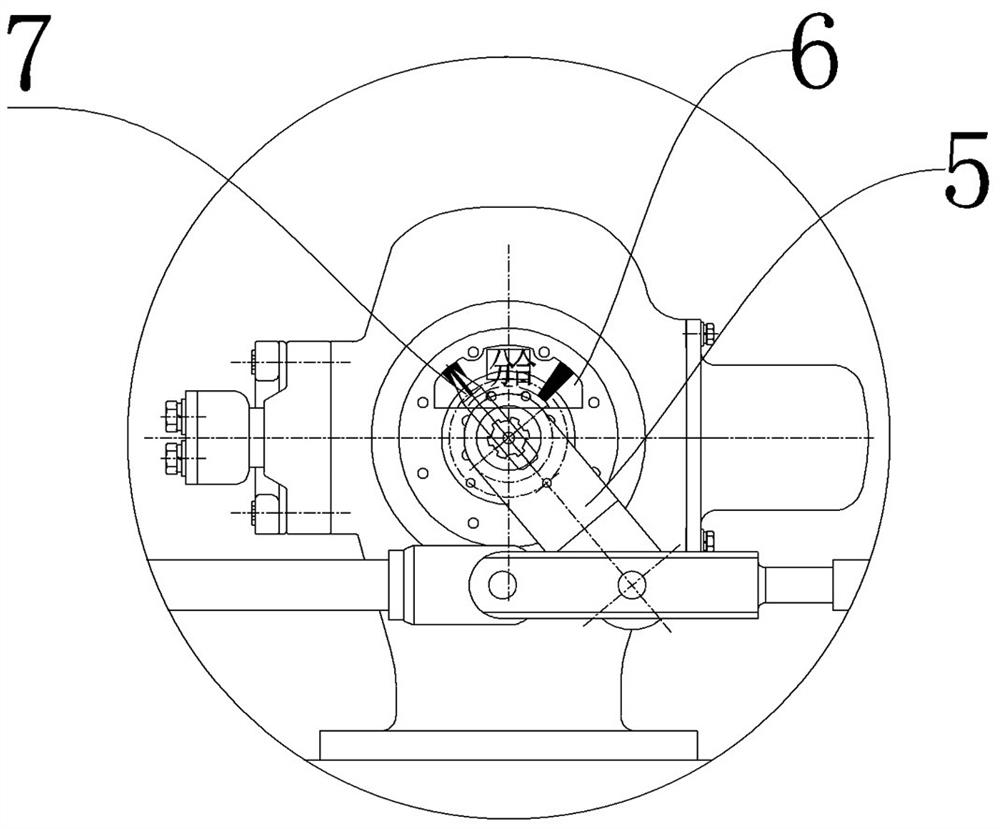 Three-phase linkage type electrical switch