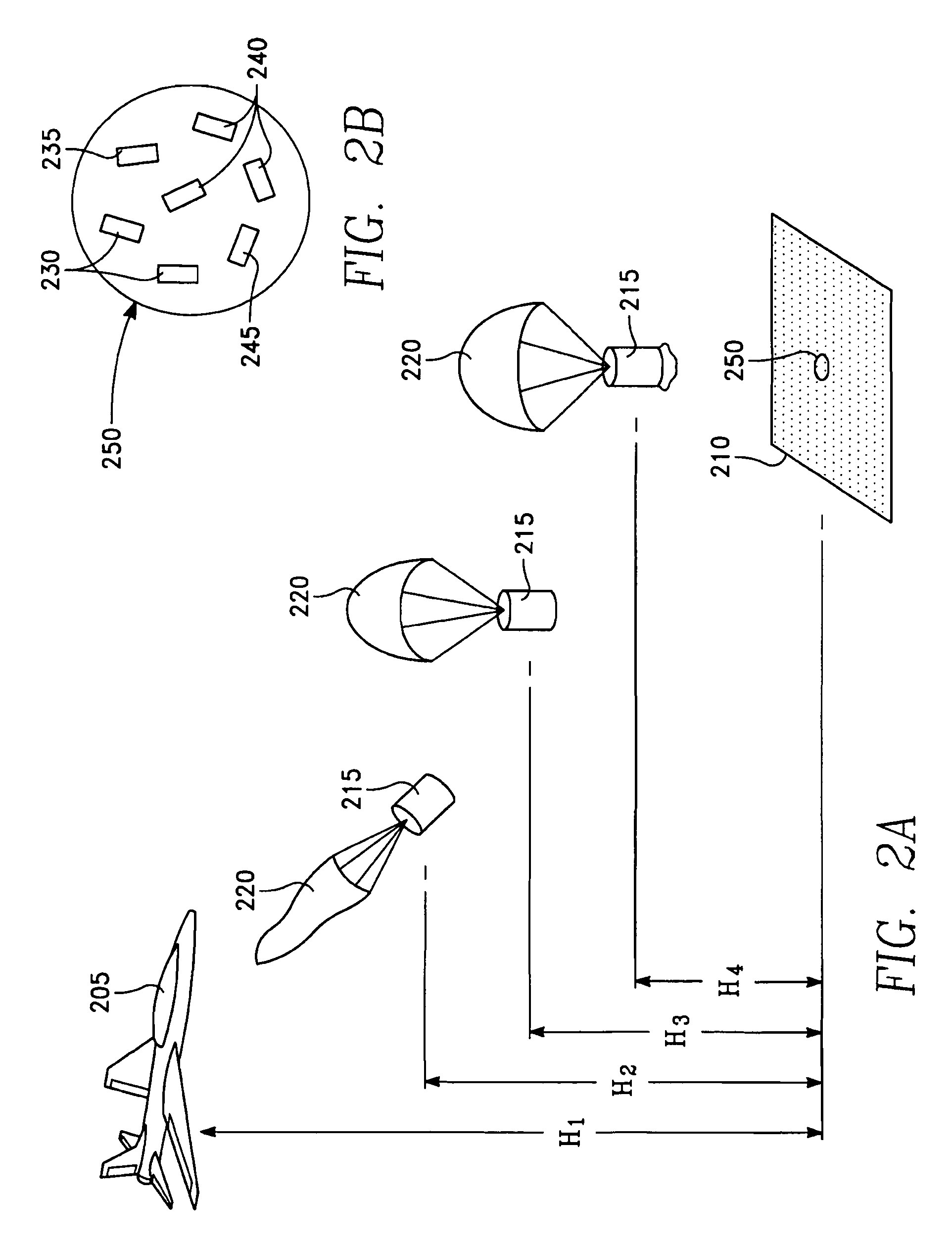 Airborne deployed radio frequency identification sensing system to detect an analyte