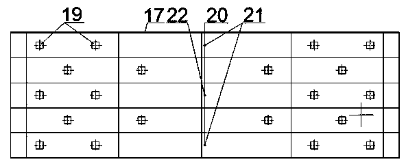 Tire walking full-hydraulic lining trolley