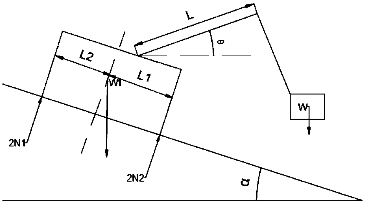 Automatic anti-overturn alarm system for safety carrying capacity of excavator