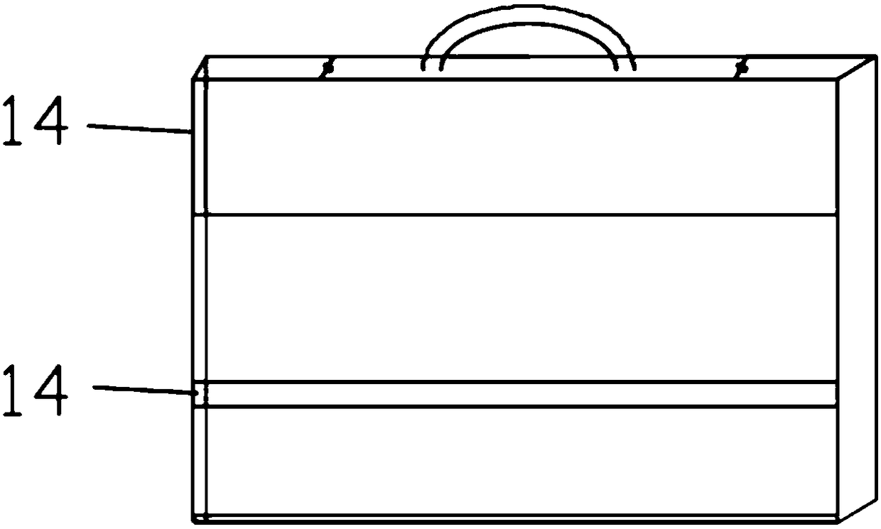 Rapid pipeline corrosion defect repairing method and safety emergency tool box