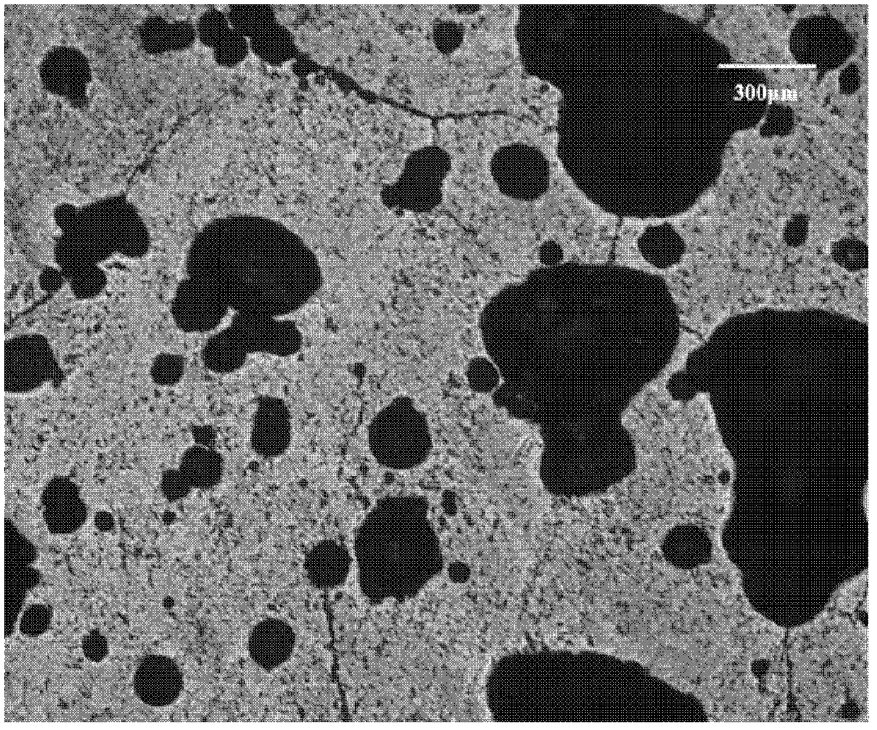 Laser near net shaping method of low-porosity titanium alumina ceramic piece