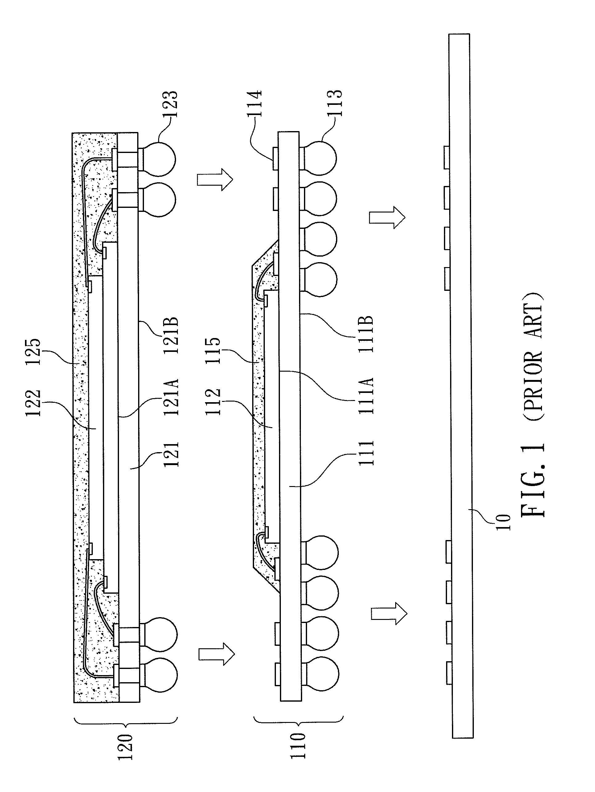 Package-on-package semiconductor device