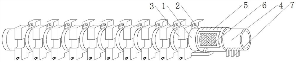 A non-cracking high-strength double-wall corrugated pipe