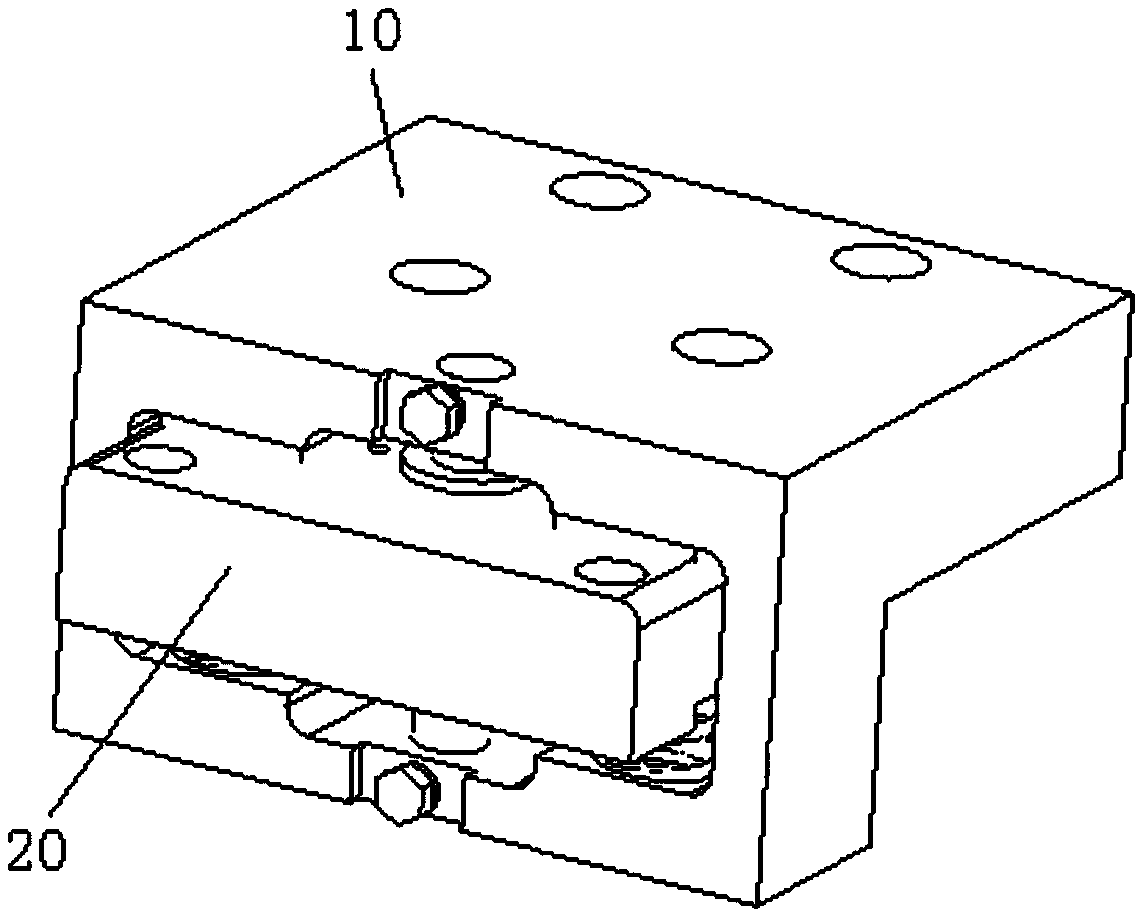 Telescopic block assembly and door opening and closing device