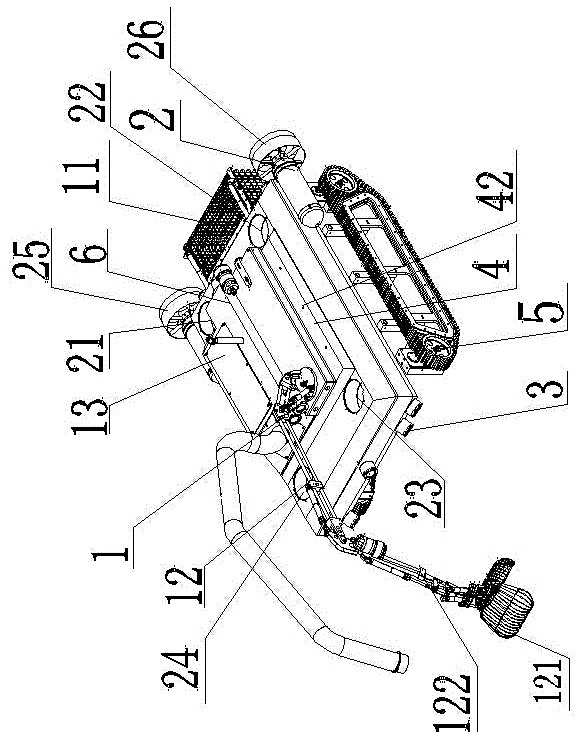 Multifunctional operation type underwater robot