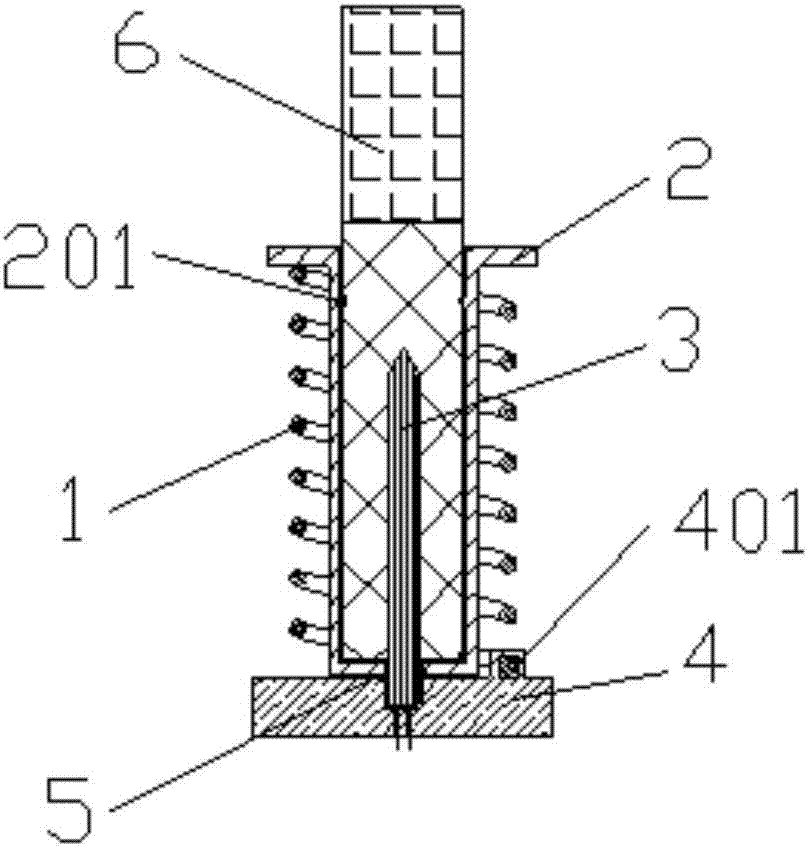 Intelligent cigarette heating cavity part device