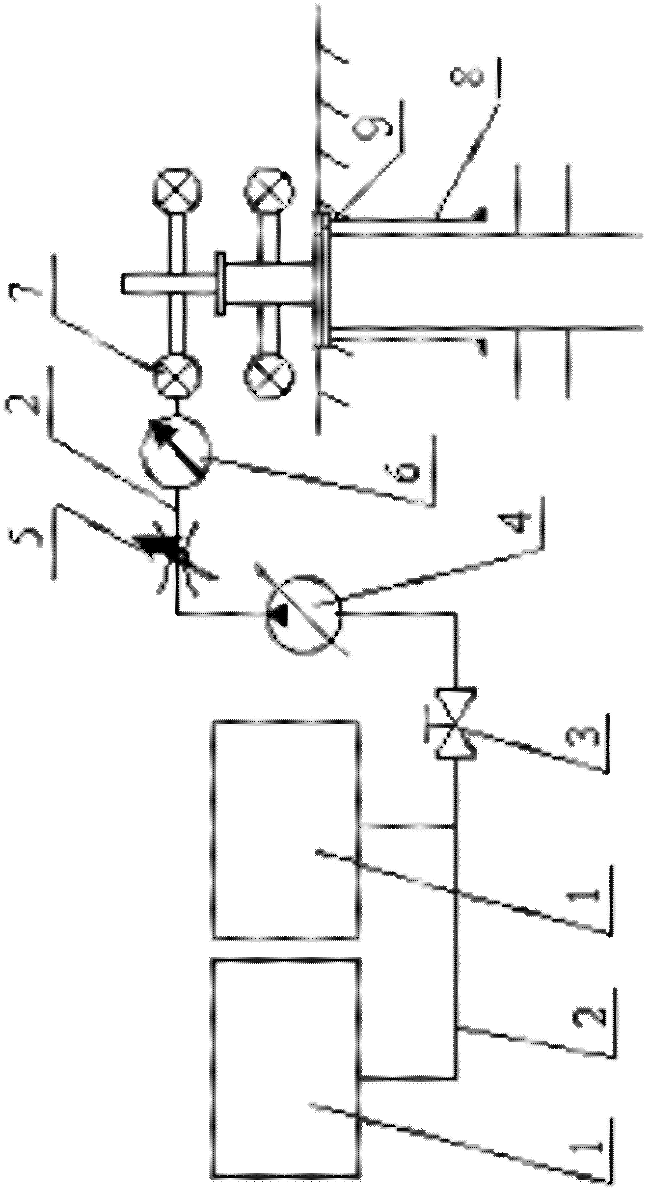 Pressure control injection yield increase method for coalbed methane well