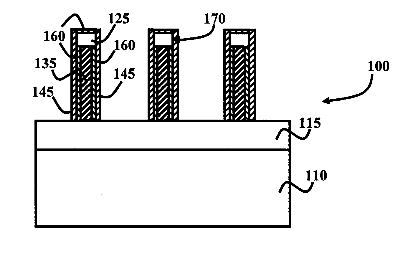 Finfet with low gate capacitance and low extrinsic resistance