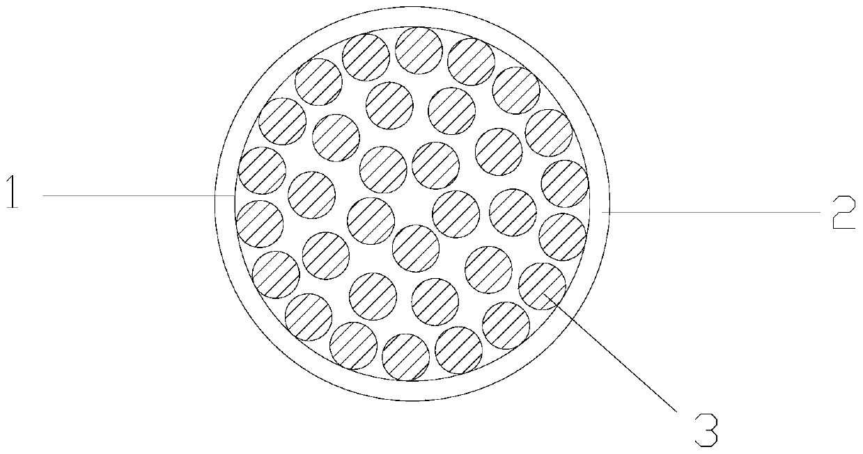 A cable strengthening line