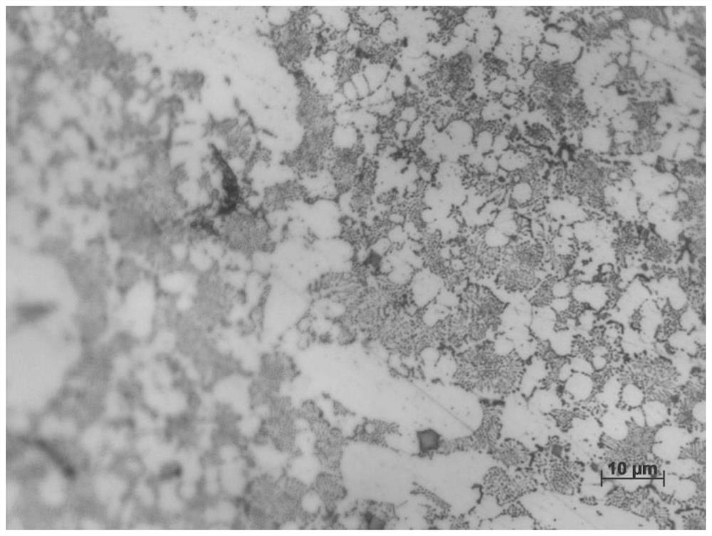 A semi-solid aluminum alloy material suitable for new energy vehicle battery packs and its preparation method