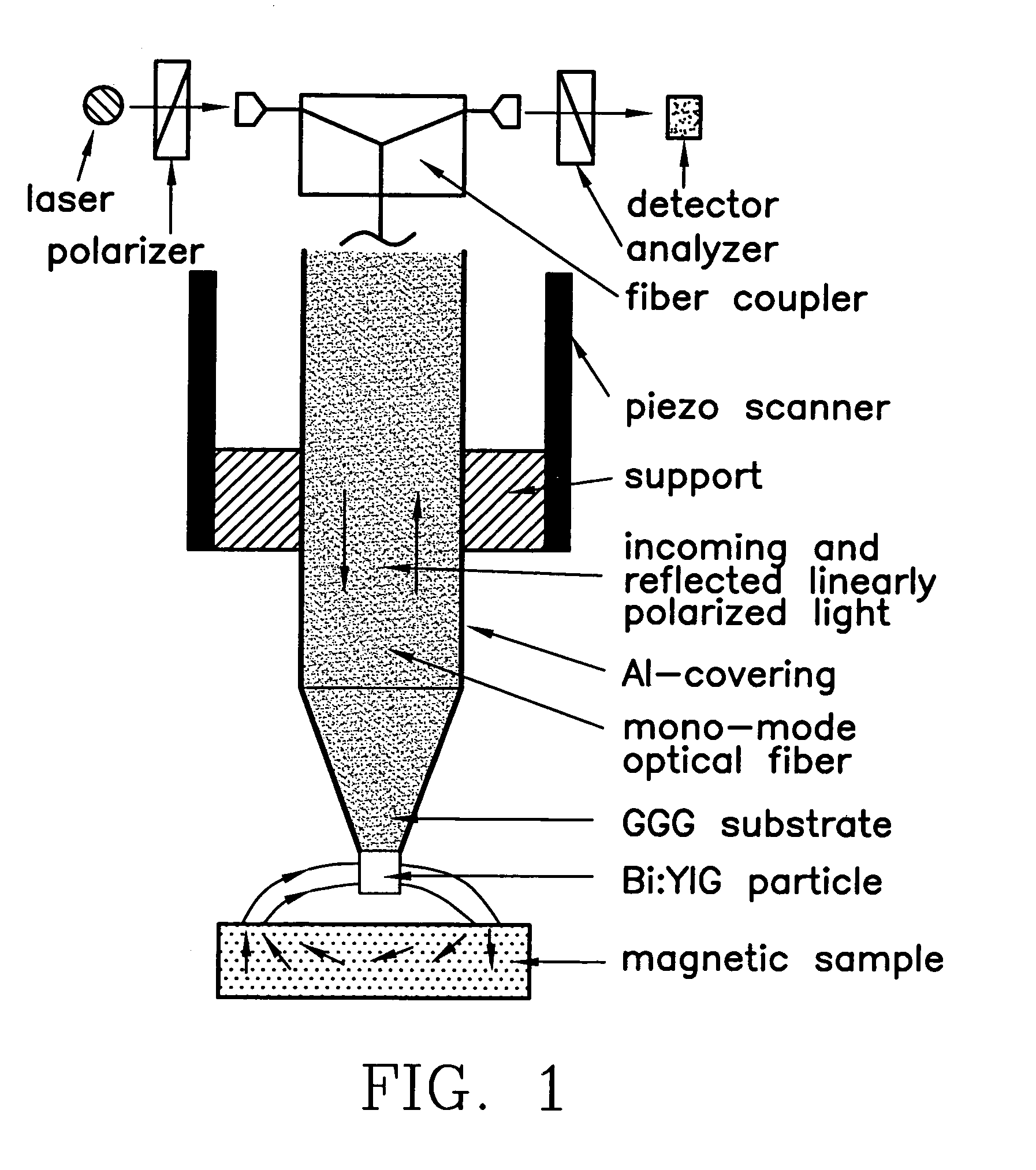 Near-field magneto-optical microscope