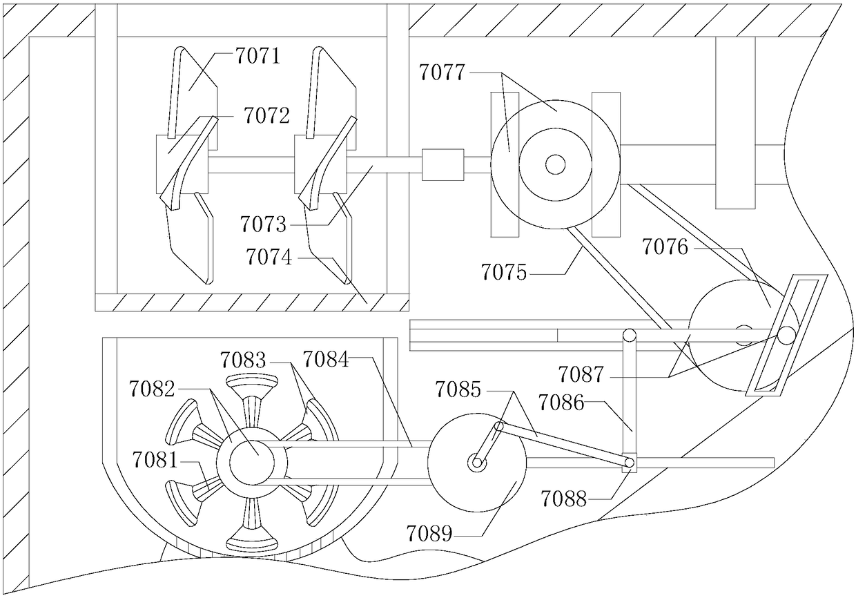 Pulverizing and vibrating type camellia oleifera fruit shell removing and seed extracting device for agricultural production