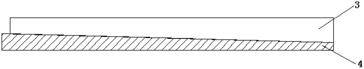 Hole flanging die structure and stamping method