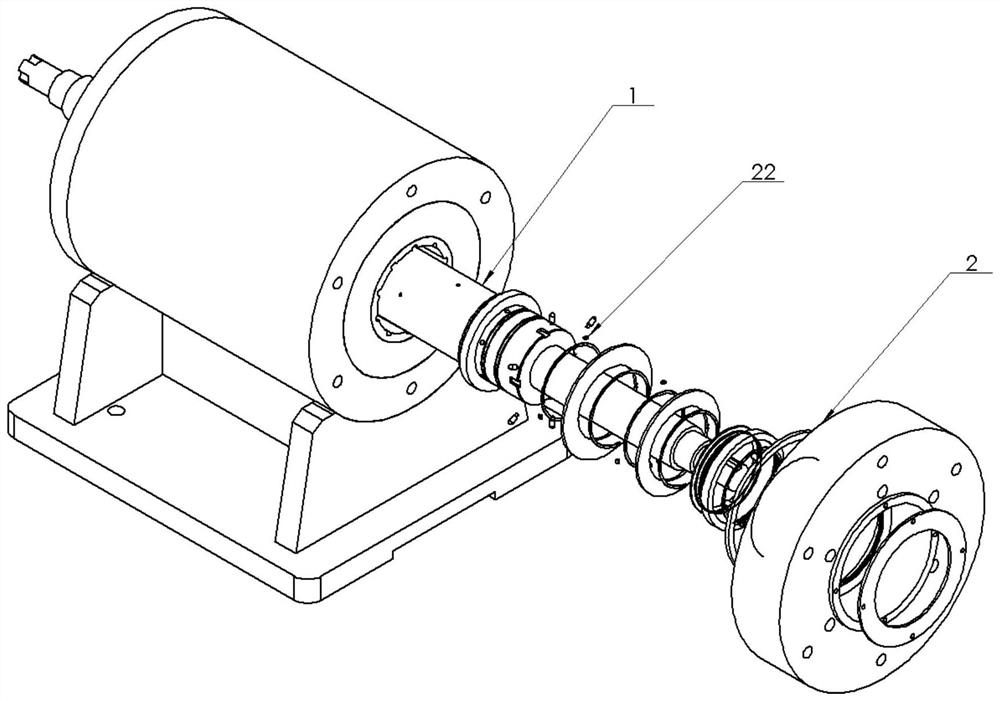 Embedded sliding bearing lubricating film pressure wireless sensing and monitoring device