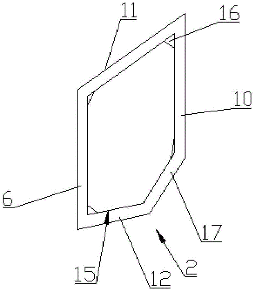 Blockage-preventing block and highly-adaptive guardrail adopting same