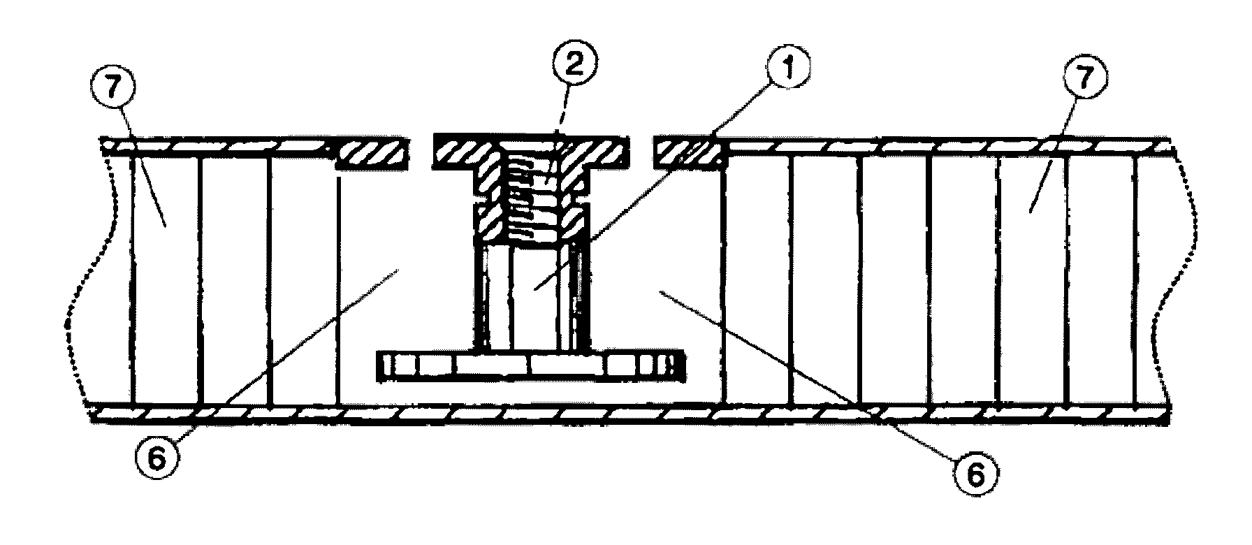 Method and apparatus for adhesion of inserts