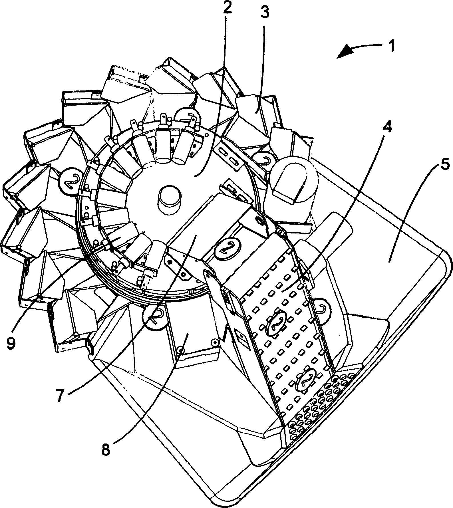 Accessory device for coin handling apparatus