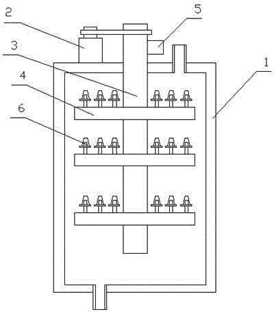 Stirrer for feed production