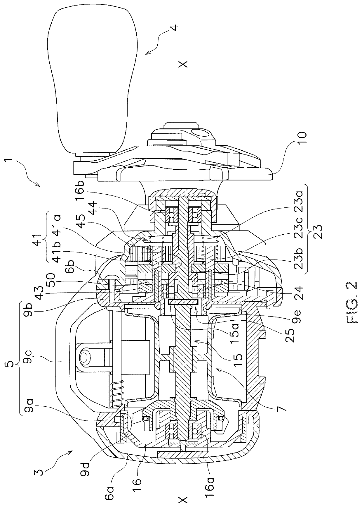 Dual-bearing reel