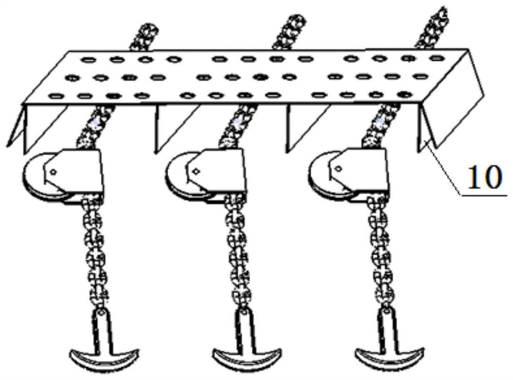 Novel polar ice area semi-submersible drilling platform