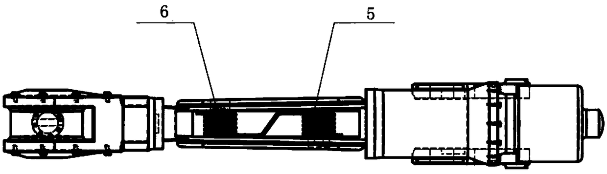 High-temperature resistant robot with cooling system