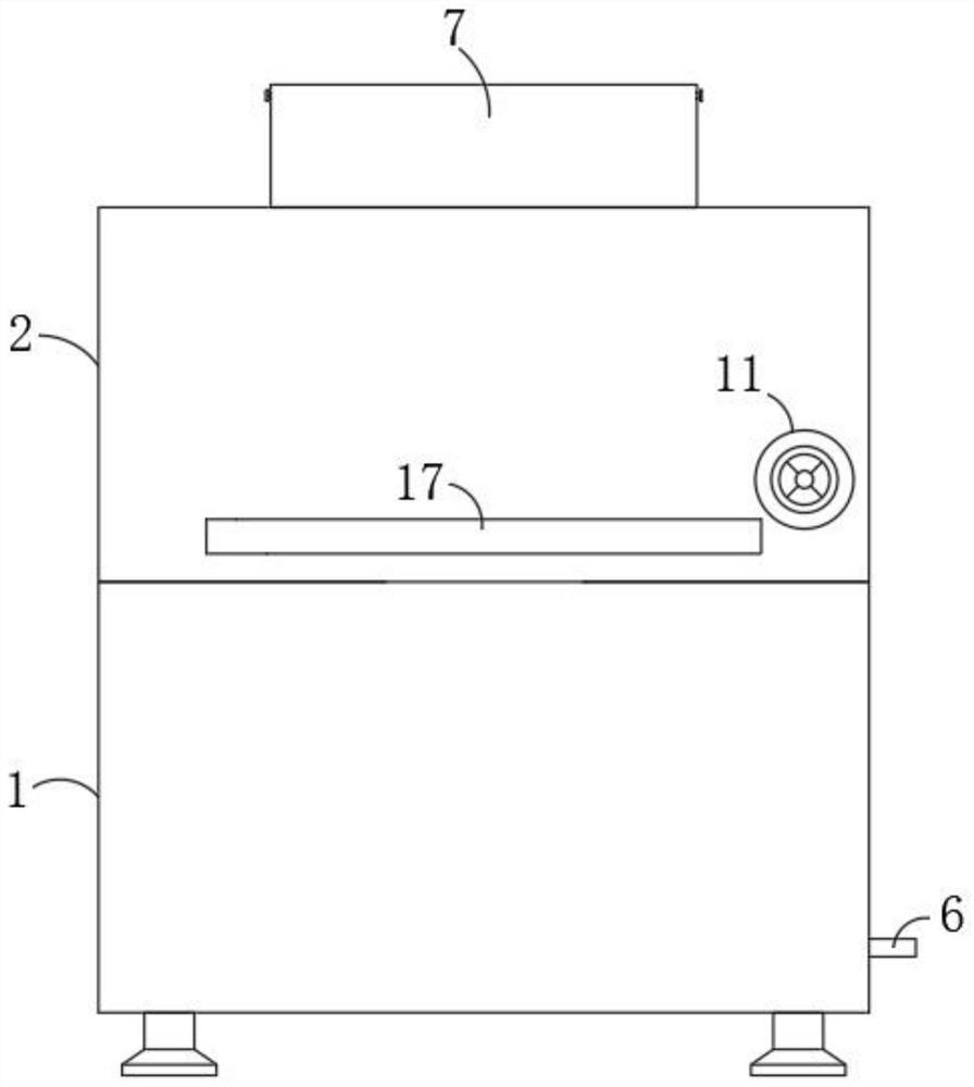 Automatic coating and drying device