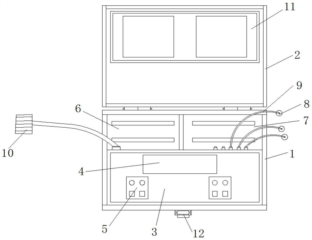 Household intelligent medical heart pulse detection device