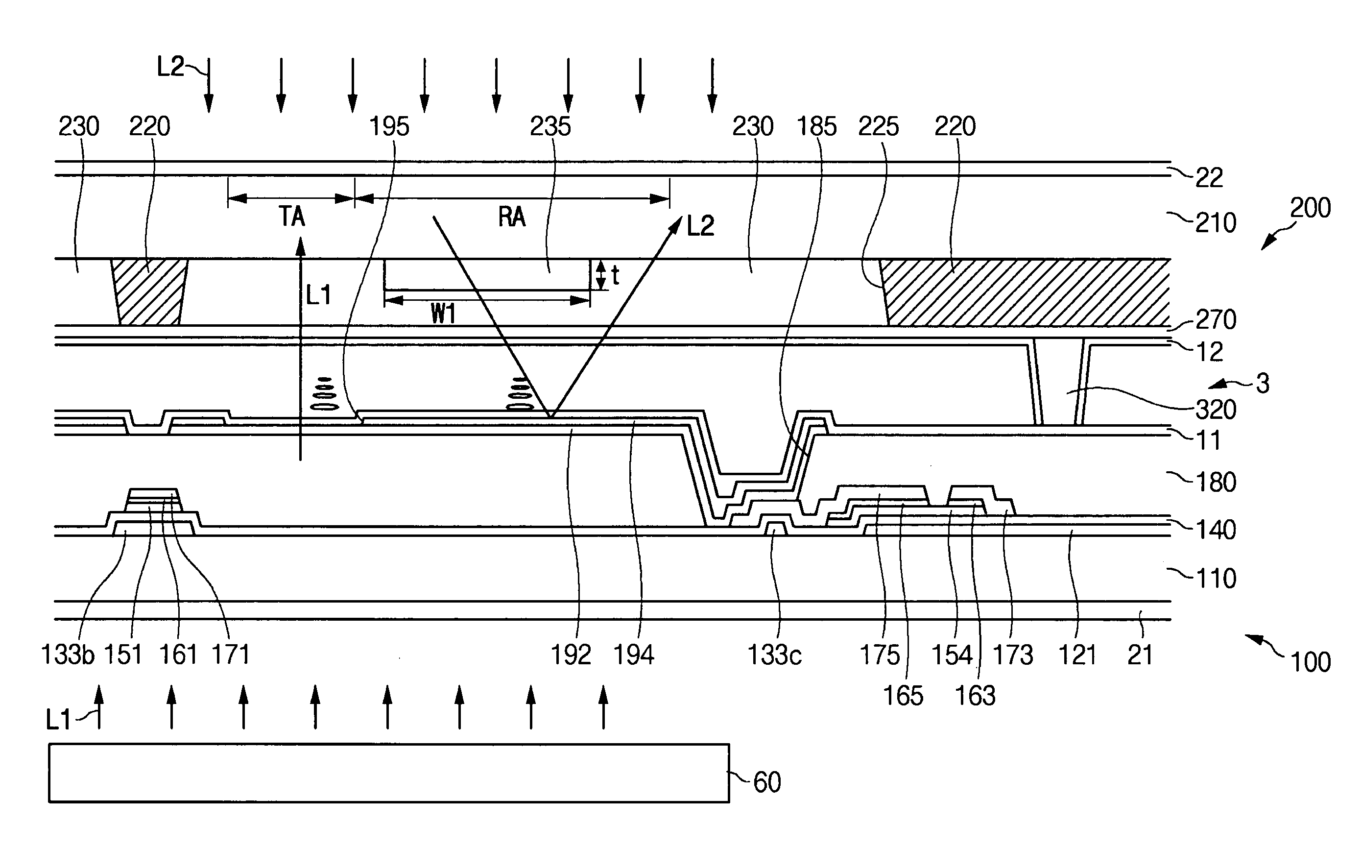 Color filter array panel, liquid crystal display having the same, and manufacturing method thereof