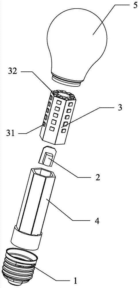 LED lamp bulb