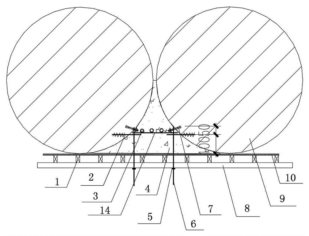 A construction method of water-stop curtain anti-seepage structure