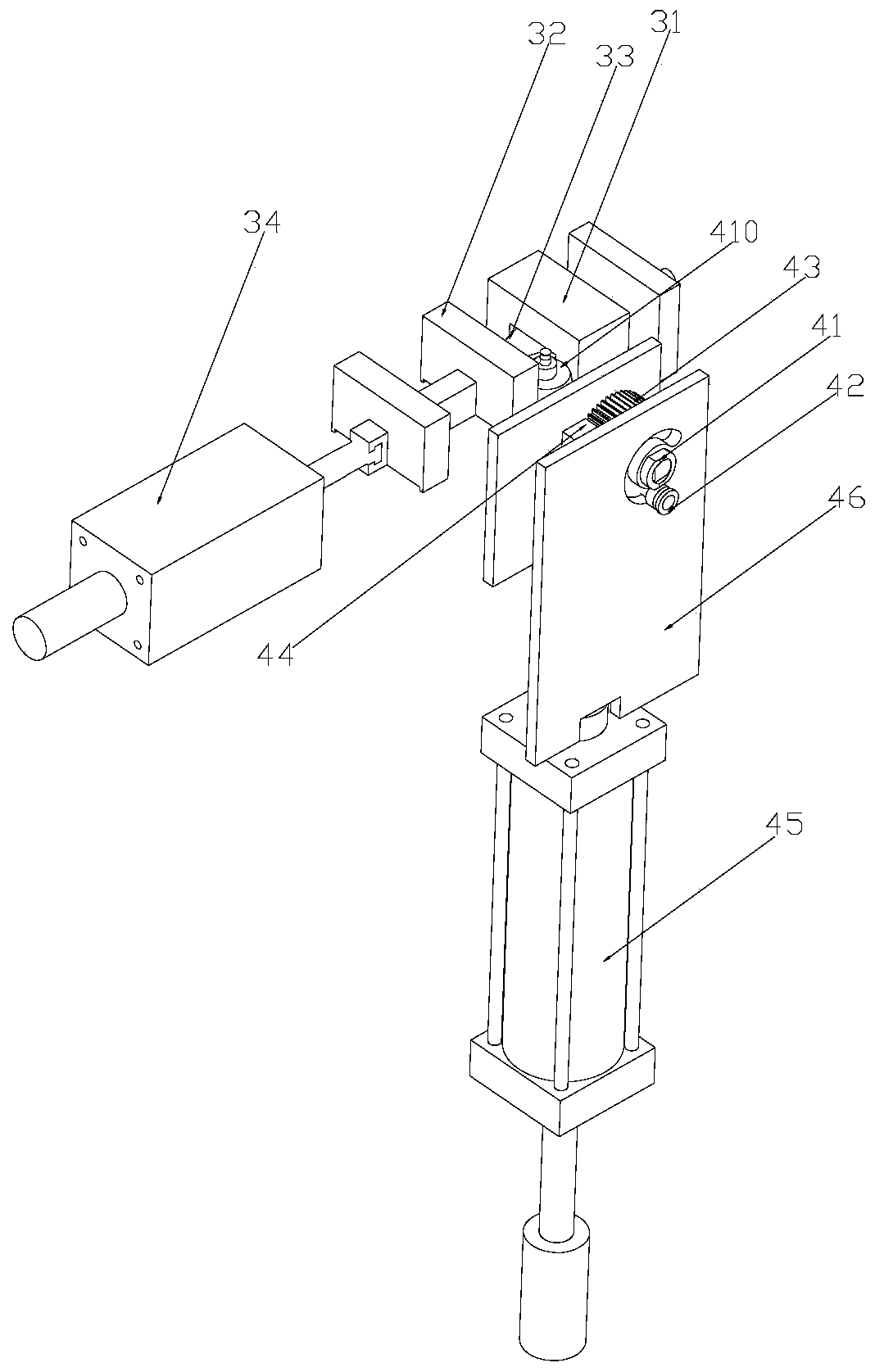 Full-automatic two-dimensional wire bending forming machine