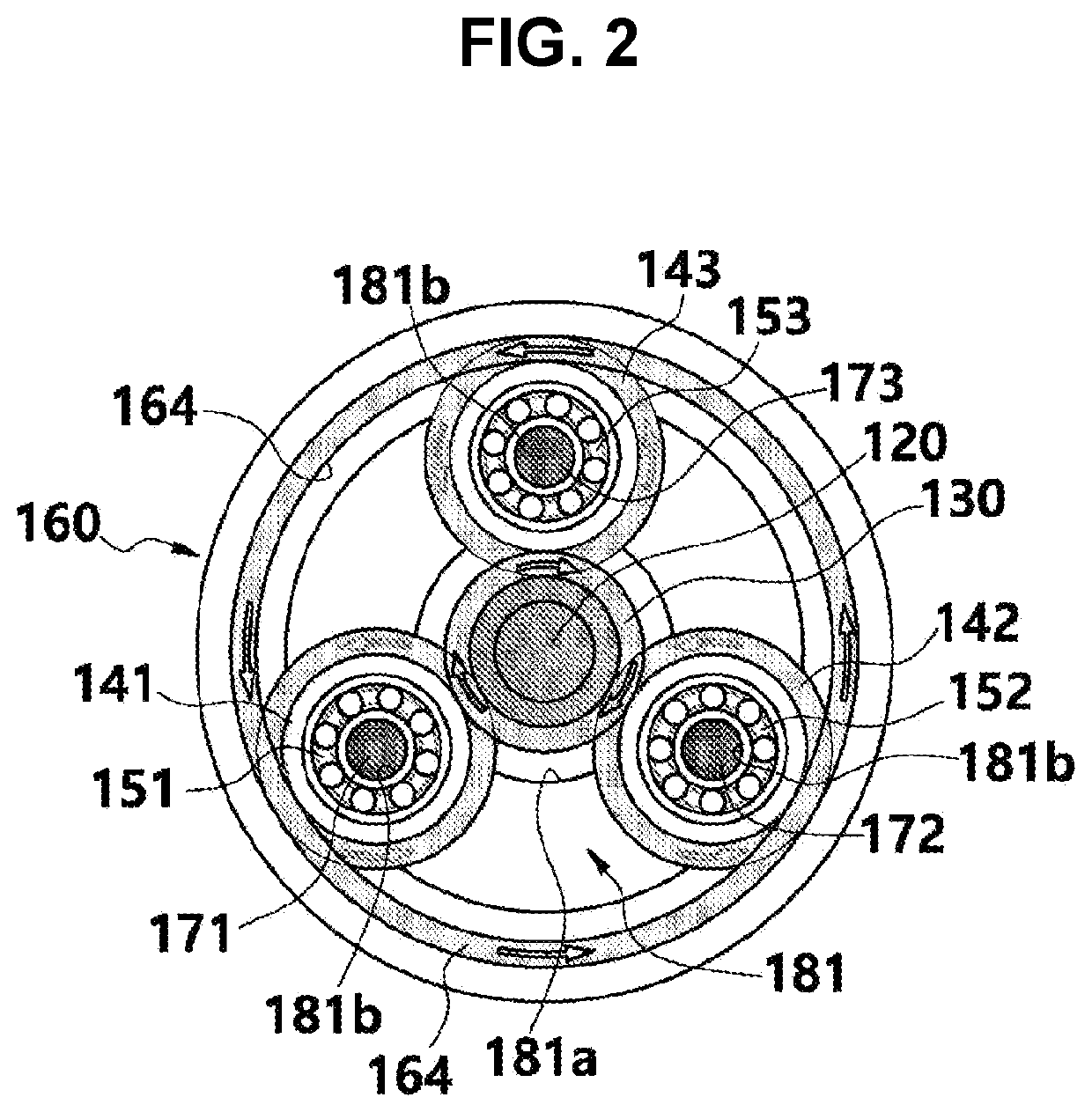 Bidirectional simultaneous rotary blade bundle for mixer