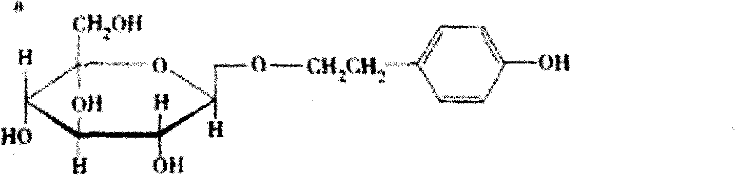 Method for preparing salidroside from rhodiola rosea