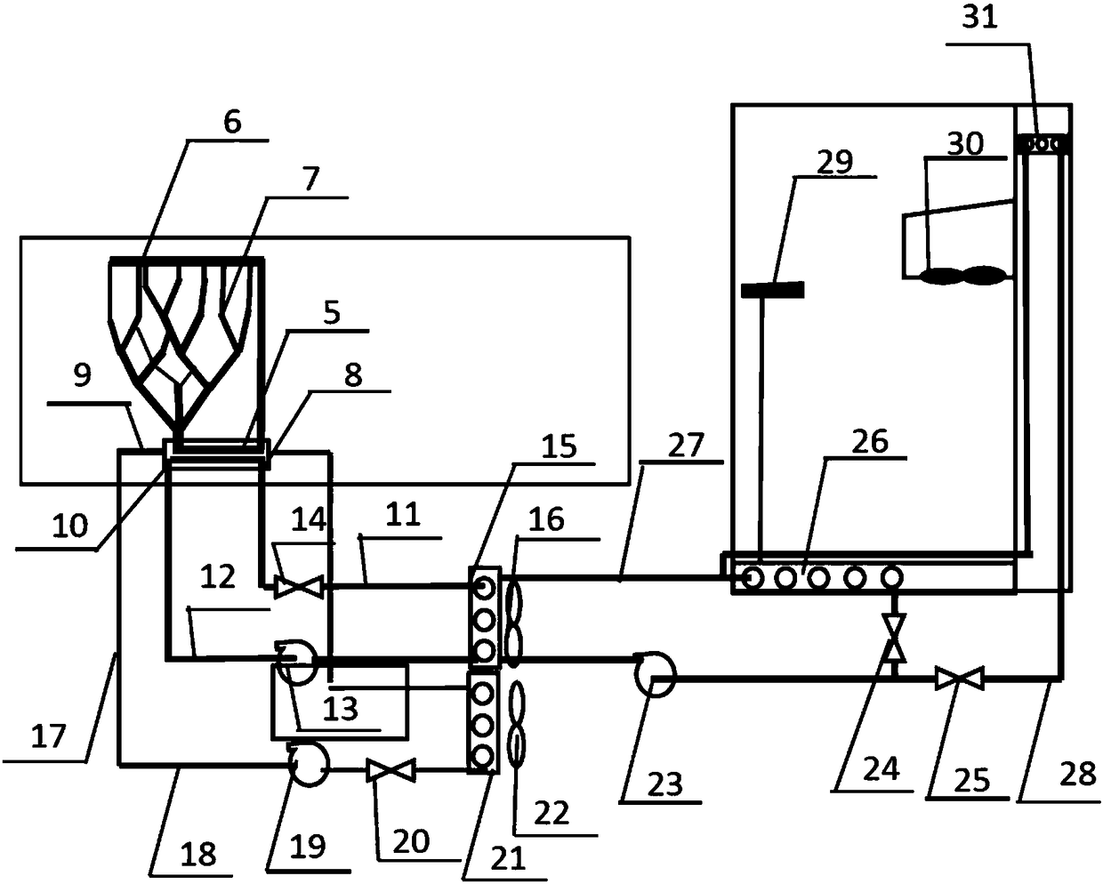 Phase-change energy storage bedding system