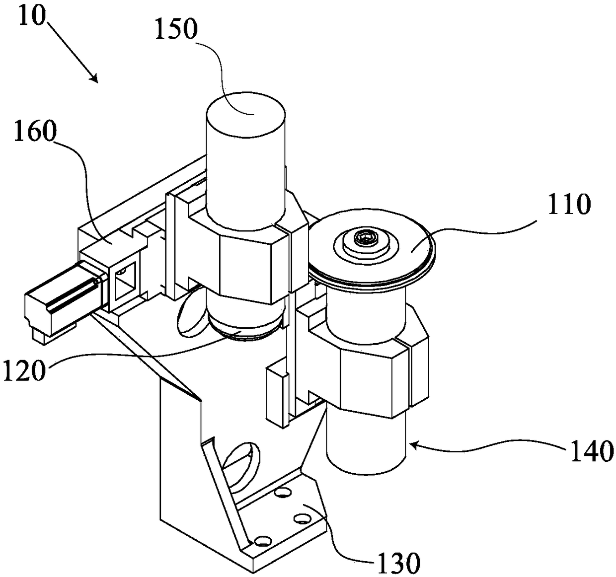 Dressing unit and numerical control processing device