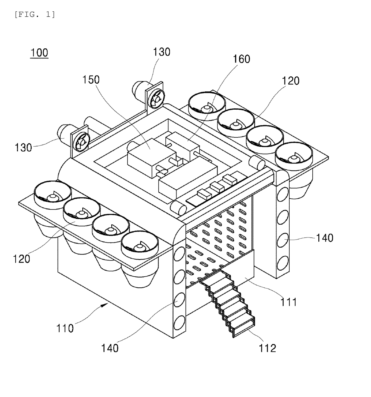 Unmanned aerial vehicle for evacuating people from skyscraper and managing method for the same