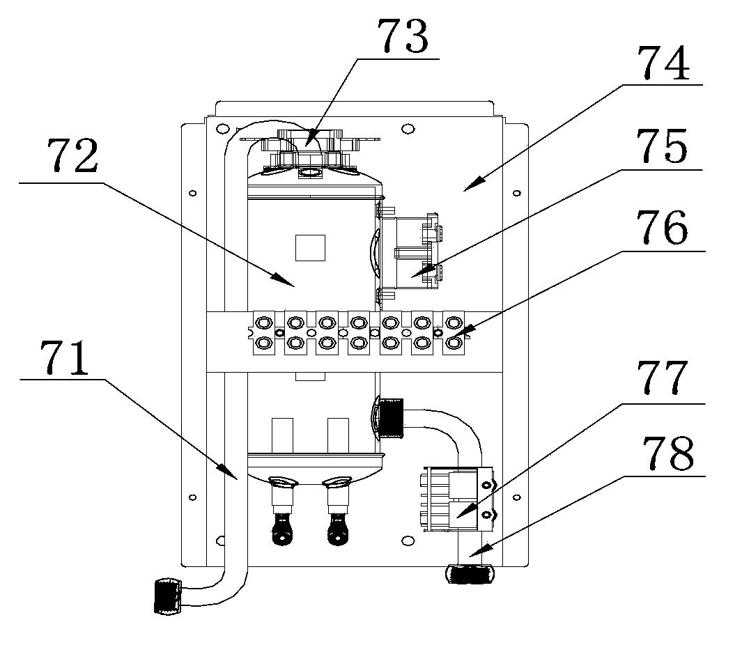 Instant air energy heat-pump water heater and control method thereof