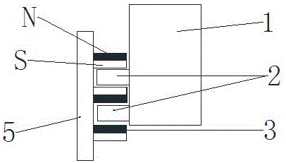 Permanent-magnet maglev train