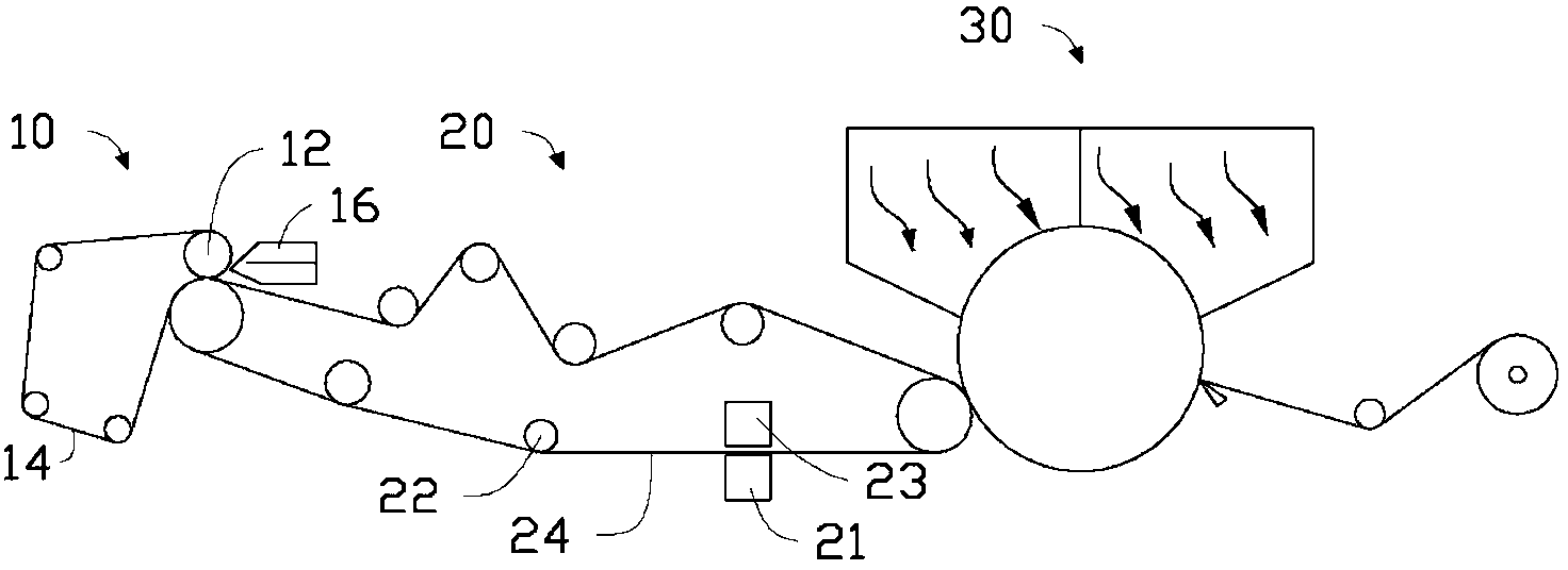 Papermaking device and papermaking method