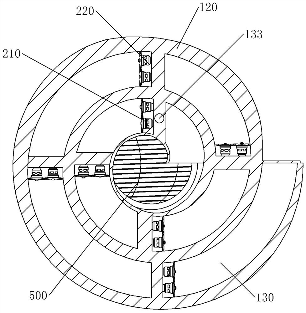 Acid-making tail gas purifying and white-removing device