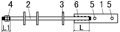 Wall linking method of scaffold and wall-linking member used by scaffold