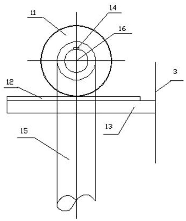 Sealing device for preventing cold air from entering preheater at tail of rotary kiln